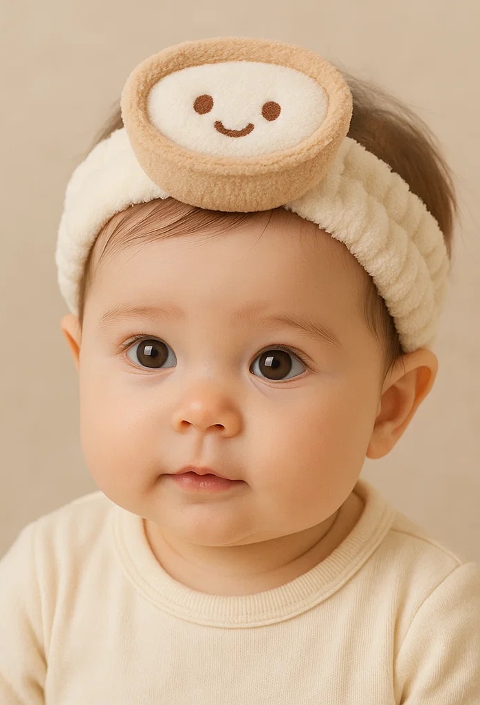 Baby Pacifier Headband, Cute Pacifier Design for Photoshoots
